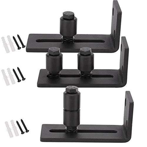 SHIJING Carbon Steel Adjustable Sliding Floor Guide for Barn Door Hardware Accessory Sliding Door Slide Rail Mechanism Furniture 2