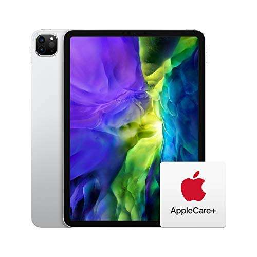 New Apple iPad Pro (11-inch, Wi-Fi, 256GB) - Silver(2nd Generation) with AppleCare+ Bundle