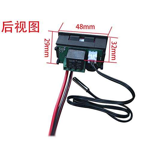 Davitu Electrical Equipments Supplies - 10pcs/lot 12V 24V electronic temperature controller digital display intelligent digital temperature controller - (Color: 24V) 4