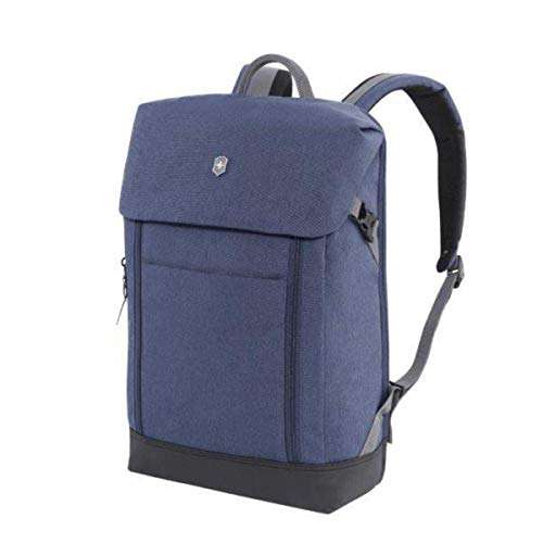 Deluxe Flapover Laptop Backpack (Deep Lake) 1