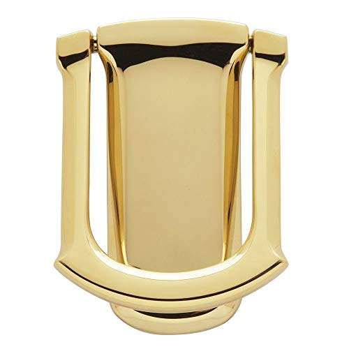 Baldwin 0105.003 Tahoe Door Knocker, Lifetime Polished Brass 1