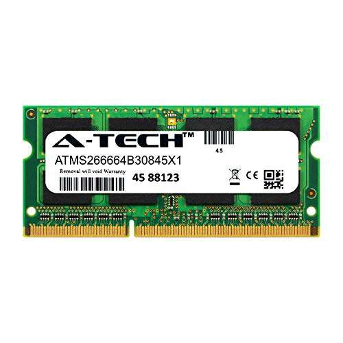 A-Tech 8GB Module for HP EliteBook 8540w Mobile Workstation (Quad Core Processors) Laptop & Notebook Compatible DDR3/DDR3L PC3-14900 1866Mhz Memory Ram (ATMS266664B30845X1) 1