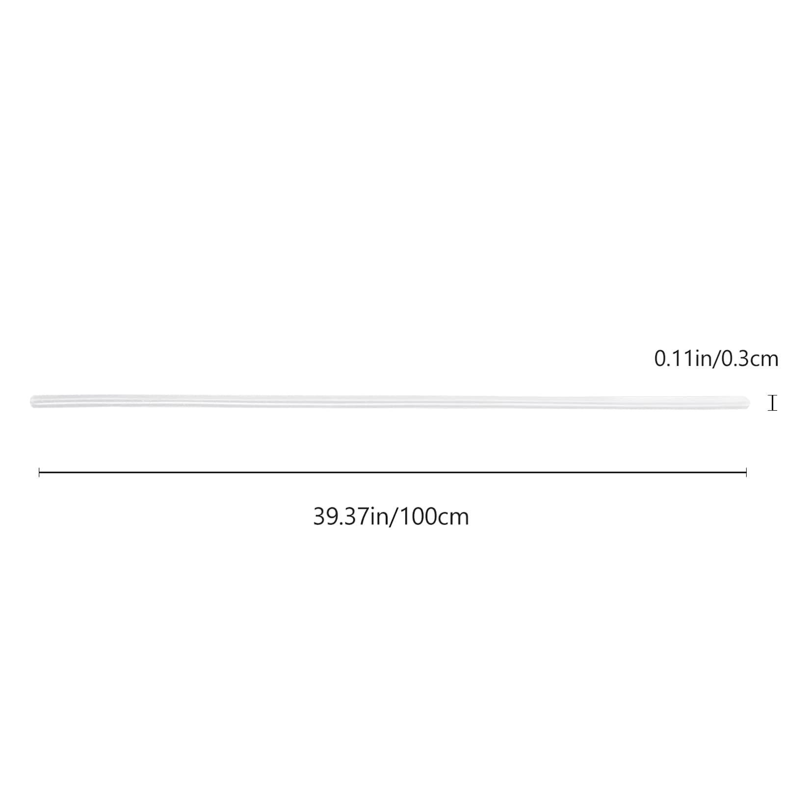 EXCEART 1 Set Fixed Opening Ring Cover Open Ring Wrap Tubing Ring Size Adjuster Assortment Electric Heat Insulation Shrink Tube Kit 100X0. 3X0. 3CM 3