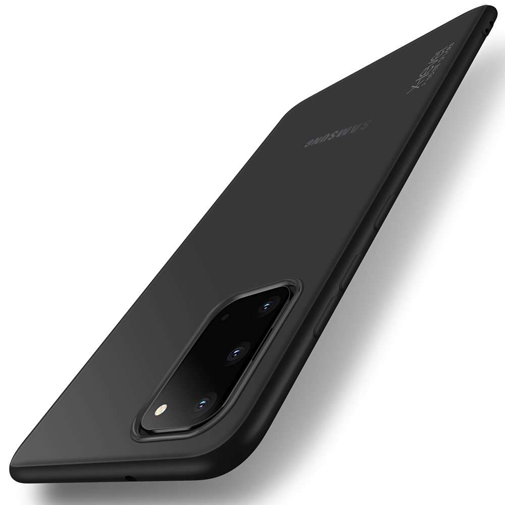 X-level Samsung Galaxy S20 Case Translucent Matte Finish Slim Hard Case with Soft TPU Edge Shockproof and Anti-Fingerprint Cover Case for Samsung Galaxy S20 5G 6.2 Inch - Black 1