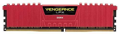 Corsair Vengeance LPX 16GB (2x8GB) DDR4 DRAM 2133MHz (PC4-17000) C13 Memory Kit - Red 2