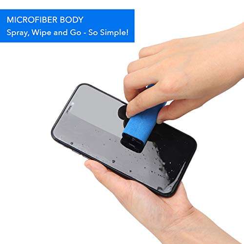 ProofTech Screen Cleaner | Unibody All-in-One Spray and Microfiber Wipe Cloth for All Electronic Devices Computers TVs Phones Tablets | Streak Free, Alcohol Free, Ammonia Free, Odor Free 4