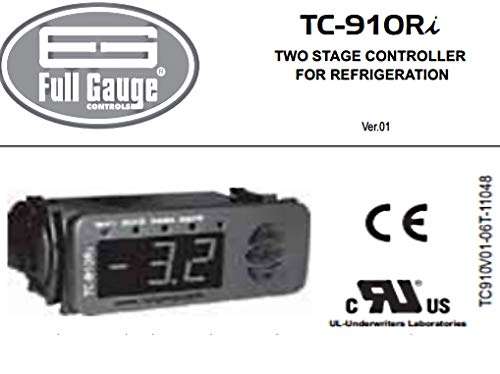Two Stage Temperature Controller for Refrigeration - TC-910Ri 2