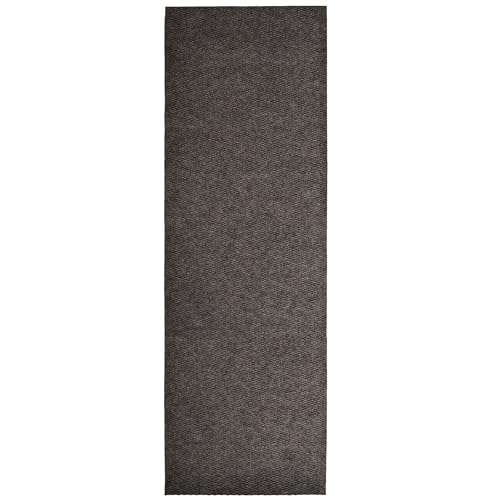 iCustomRug Hallway Runner Rug – 3x8ft Brown, Indoor/Outdoor, Non-Slip Rubber Backing, Low-Profile All-Weather Carpet, Non-Shedding & Easy Care, Entryway Mat Ideal for High Traffic Areas 2