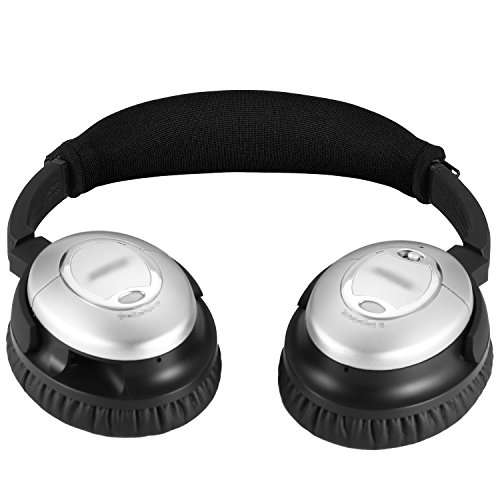 QC15 QC2 Headband Cover, JARMOR Replacement Head Band Protector with Zipper [ Easy Installation ] for Bose QuietComfort 15, QuietComfort 2 Headphones (Black) 5