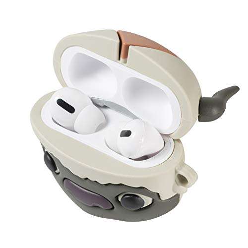 Cute Cartoon Air pod Case with Keychain for Boys Girls Compatible Avatar Miyazaki Hayao for Appa Airpod 3 Pro Wraps Case Men Women Skin Designer Soft Silicone Holder Cover (Case for Airpod Pro) 4