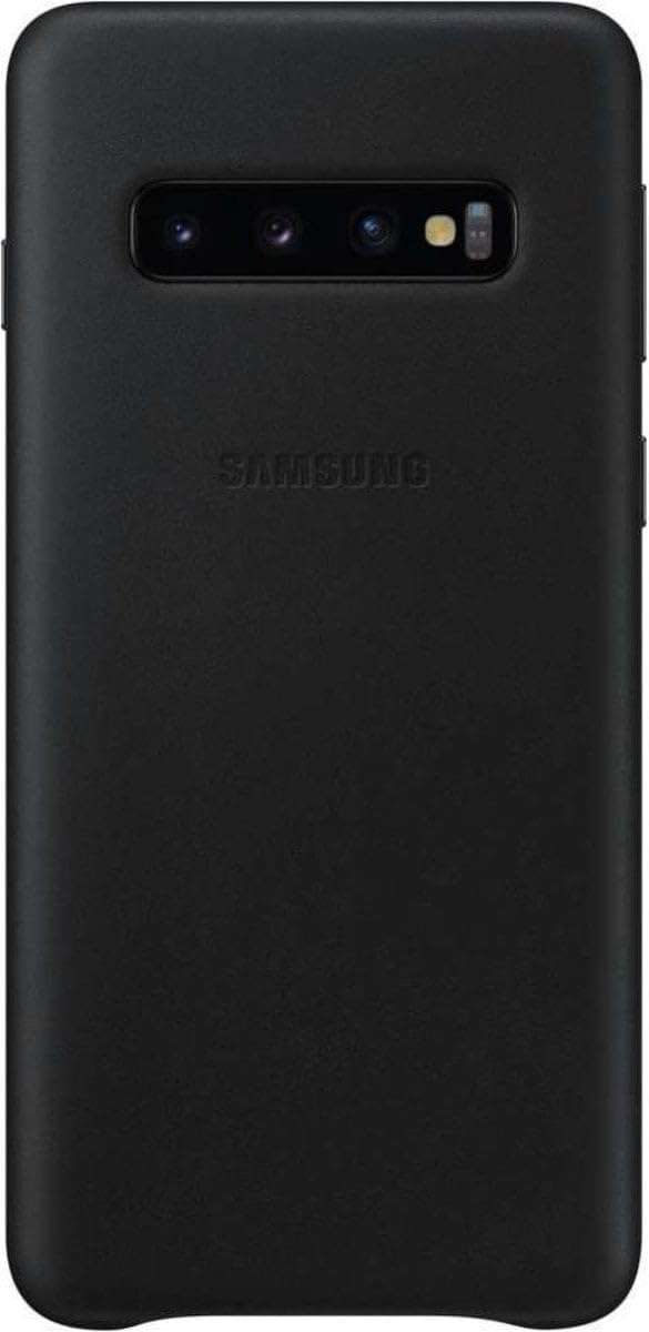 Samsung Protective Leather Cover for Galaxy S10 – Official Galaxy S10 Case – Hardwearing Genuine Leather Phone Case for The Samsung Galaxy S10 - Red 1