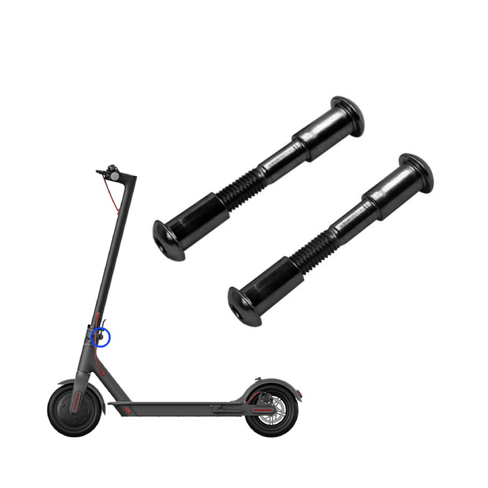 Auskong 2 Pack Fixed Bolt Screw Folding Shaft Locking Screw Compatible for M365/Pro 1S Electric Scooters Folding Place Fixed Bolt Replacement Parts