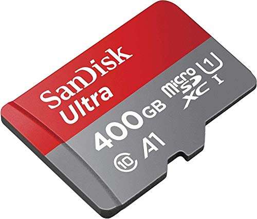 SanDisk Ultra 400GB Micro SD Card for Motorola Phone Works with Moto G Power (2021), One 5G Ace, Moto G Play (SDSQUA4-400G-GN6MN) Bundle with (1) Everything But Stromboli MicroSDXC Memory Card Reader 3