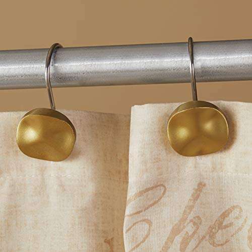 SKL Home by Saturday Knight Ltd. Sparkle Shower Curtain Hooks, Gold 3