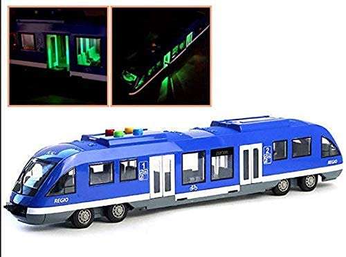 B For Best Mumbai Monorail Train Toy for Kids, Big Size Train Set for Kids with Light and Sound, Bump and Go Musical Toy Train (Pack of 1) (Rendom Color Sent) 6