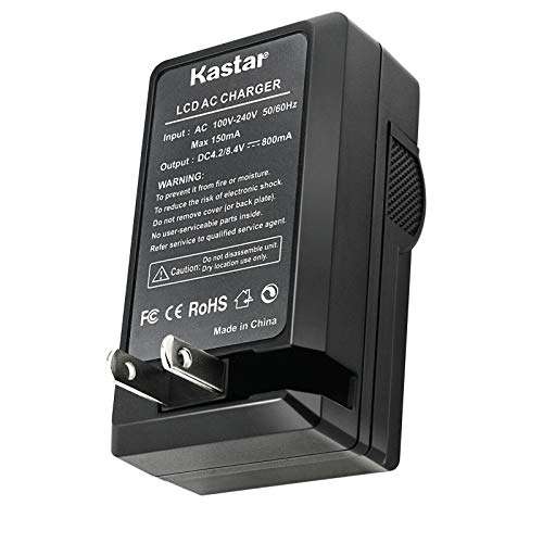 Kastar 2-Pack BP-718 Battery and LCD AC Charger Compatible with Canon VIXIA HF M50 HFM50, VIXIA HF M52 HFM52, VIXIA HF M500 HFM500, VIXIA HF R30 HFR30, VIXIA HF R32 HFR32, VIXIA HF R36 HFR36 Cameras 4