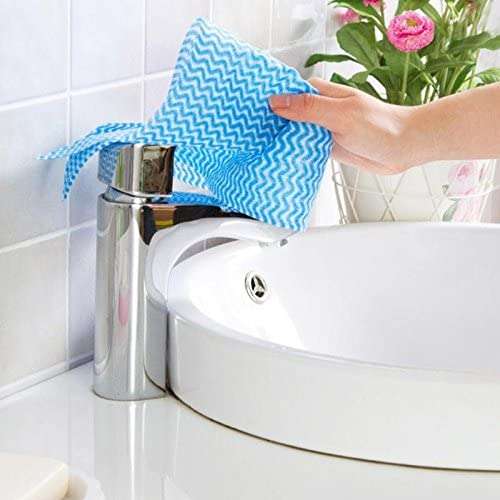 GlobalNiche® greenRoll Kitchen Non-Woven Fabrics Washing Cleaning Cloth Towels Striped Eco Friendly Practical Rags Wiping Souring Pad (31509) 2