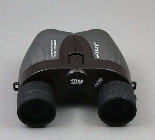 21 mm caliber Aries zoom compact type case with black CBZ-303 10 ~ 30 times MIZAR-TEC Porro prism binoculars formula 2