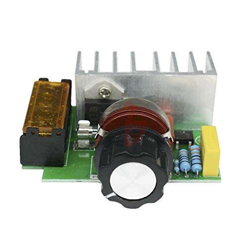 4000W 0-220V AC SCR Electric Voltage Regulator Motor Speed Controller 6