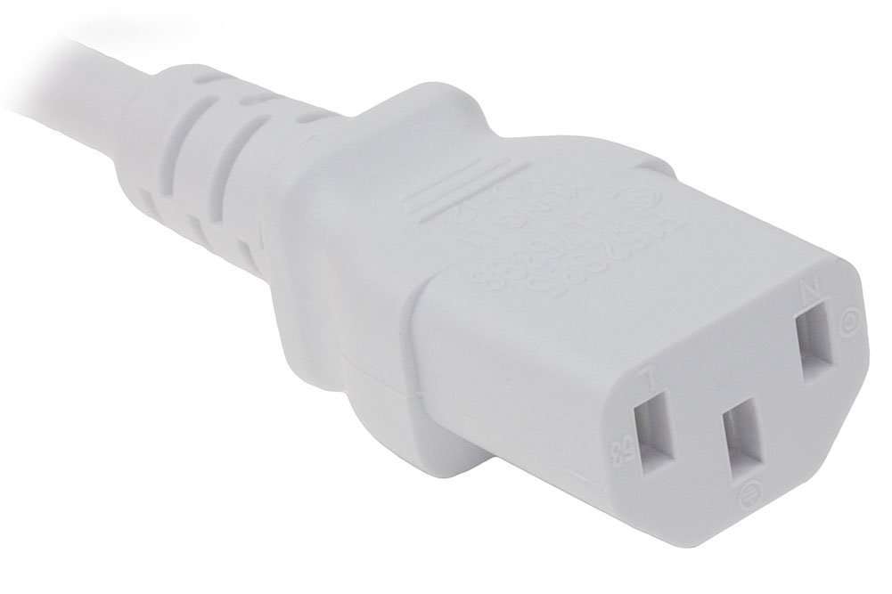 Omnihil 8 Feet AC Power Cord Compatible with HP LaserJet Pro MFP, M P Series - White 2