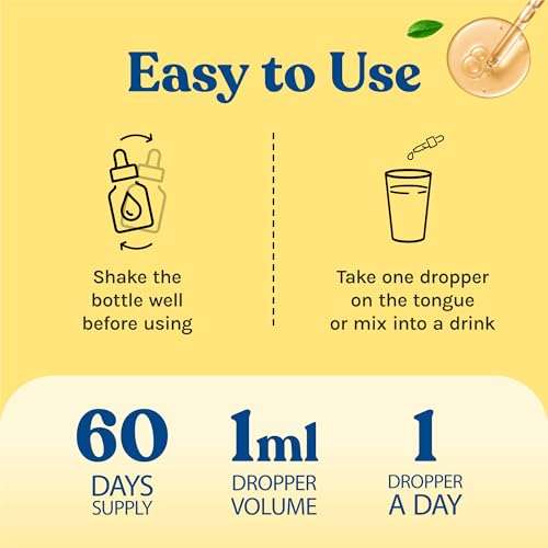 WINDSOR BOTANICALS Liquid Collagen for Women and Men - Hair, Skin, Nails Vitamins - Lemon Flavor Collagen Peptides Hair Growth Drink - 5,000mcg Biotin, 10,000mcg - US Made - 2x2oz 6