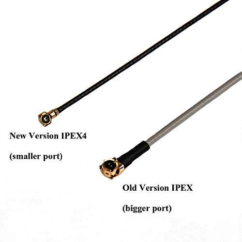 FPVKing New 2.4G Receiver Antenna IPEX 4 IPEX4 Port 150mm for FrSky X4R/X4R-SB/XM/XM+/RXSR/G-RX8 Receiver and Remote Controller(12pcs) 2