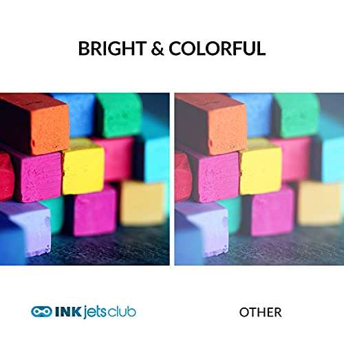INKjetsclub 934XL Black / 935Xl Cyan, Magenta, Yellow/Ink Cartridges Combo Pack (4-Pack) | Compatible with OfficeJet 6810; OfficeJet Pro 6230, 6830 Series 4