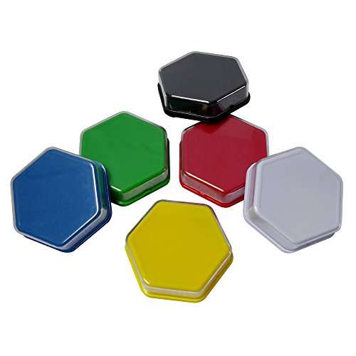 Talking Products, Talking Tiles Voice Recorders, Communication Sound Buttons. Pack of 6 Colors, 80 Seconds Recording. Educational Classroom Resources, Game Show Answer Buzzers. 1