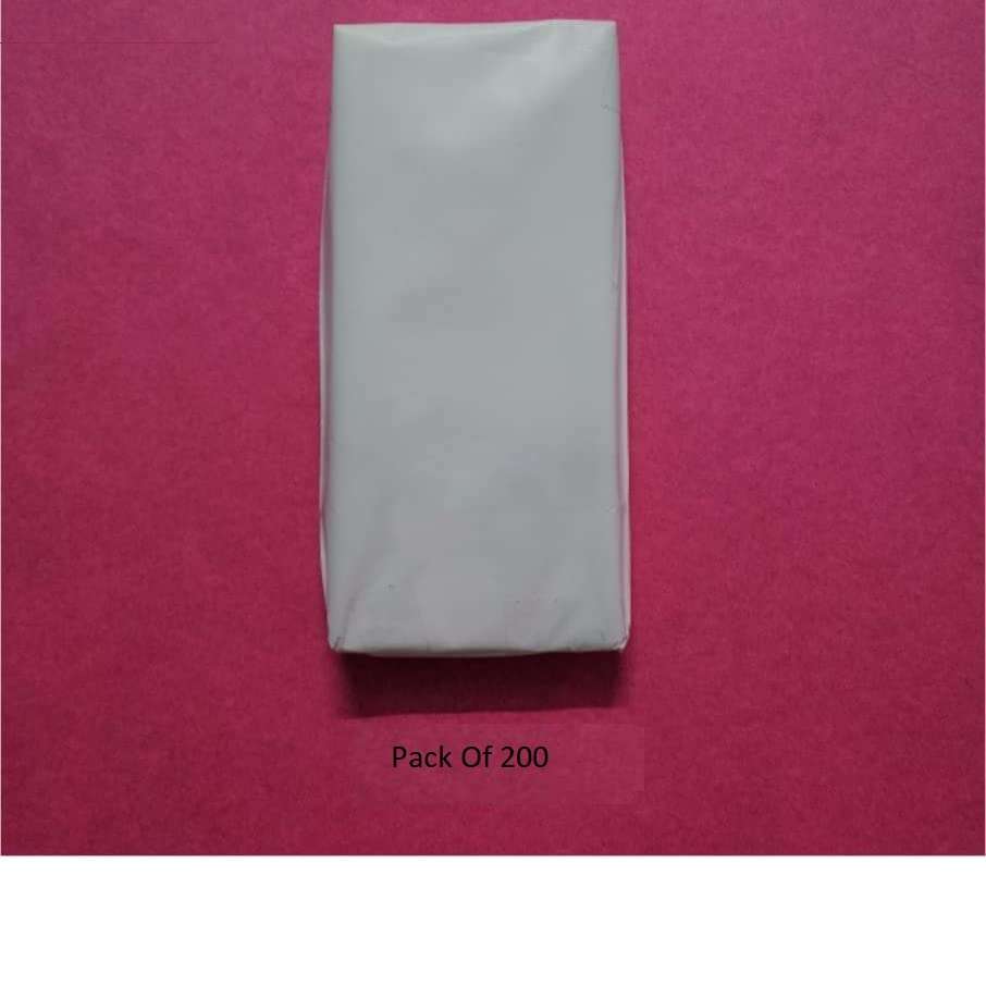 Shining Zon Pathology Report Cover 4x9 Inch Envelope, HD Virgin Material Durable Embossed Transparent Dust and Moisture Free Non Toxic Light Weight Printable Waterproof Reusable (Pack of 200) 3