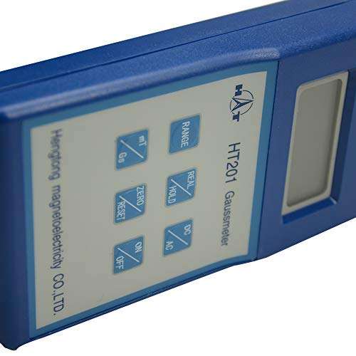 AC DC Magnetic Field Gauss Meter AC DC Gauss Meter Tesla Meter With 2000mT Flux meter Power Adapter 3