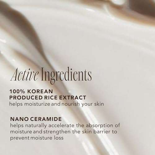 The Face Shop Rice & Ceramide Moisturizing Cream with Rice Extracts for Skin Brightening | Ceramide Moisturizer For Skin Barrier Repair | Paraben & Paraffins Free, Korean skin care products, 50ml 3