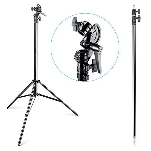 Neewer Photo Studio 13 feet/3.9 Meters 2-in-1 Light Stand with 74.8-inch Boom Arm and Blue Sandbag for Supporting Softbox Studio Flash for Video Portrait Photography, Aluminum Alloy (Empty Sandbag) 4