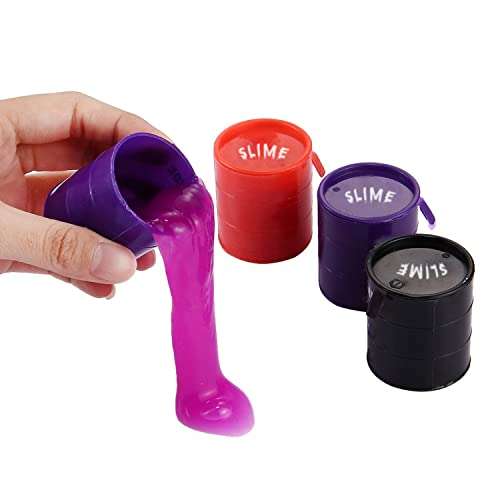 Webby Science Slime Putty Toy for Kids-Pack of 4, Multicolor 2