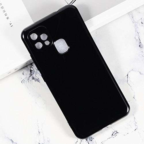 Ytaland for OUKITEL C22 case, Crystal Clear Soft Silicone Shockproof TPU Transparent Bumper Protective Phone Case Cover for OUKITEL C22 (Black) 1