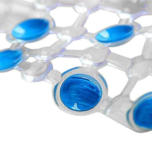 WorldCare®, 450Mmx700Mm : 45X70Cm Rubber Back Non-Slip Bath 17" X 27" Blue Bathroom Rug Carpet Kitchen/Hallway/Entry/High Traffic Mats 4