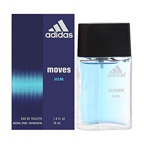 Adidas Moves By Adidas For Men, Eau De Toilette Spray, 1-Ounce Bottle 1