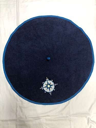 Generic Cotton Quest Kitchen/Hand Towel (Blue and Yellow) Set of 2 2