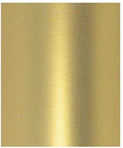 Premium Metallic Paper with Real Gold Pigments – 120gsm (32lb Bond) Shimmer Certificate & Cardstock Sheets for Inkjet & Laser Printers – For Awards, Diplomas, Invitations, Crafts & Gift Certificates 1
