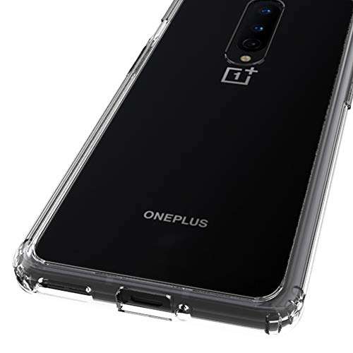CoverON Slim TPU for OnePlus 8 Case T-Mobile, Flexible Soft Phone Cover - Clear 6