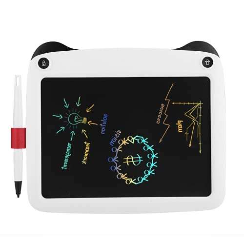 Electronic Notepad, 9-inch Notepad Writing Board Durable Smooth for Writing for Outdoor(White) 1