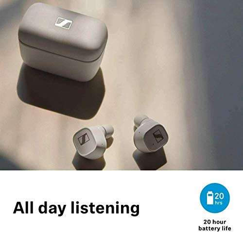 Sennheiser Consumer Audio Sennheiser CX 400BT True Wireless Earbuds - Bluetooth In-Ear Headphones for Music and Calls - with Noise Cancellation and Customizable Touch Controls, Black 4