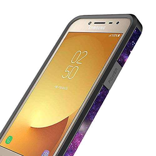 Torryka Samsung Galaxy J2 Core 2018 Case, Hybird Drop Protection Sleek Slim Dual Layer Shockproof Colorful Graphic Armor Case for Samsung Galaxy J2 Core 2018 (Galaxy Stardust) 3
