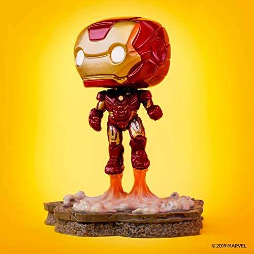 Funko Pop! Deluxe, Marvel: Avengers Assemble Series - Iron Man, Amazon Exclusive, Figure 1 of 6 2