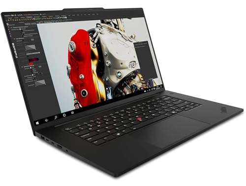 Lenovo ThinkPad P1 Gen 7 Mobile Workstations 16.0" IPS WQXGA Display (Intel Ultra 7-155H, RTX 1000 Ada 6GB, 16GB LPDDR5X, 512GB SSD, Backlit KB, Fingerprint, Win 11 Pro) with USB-C Dock 3