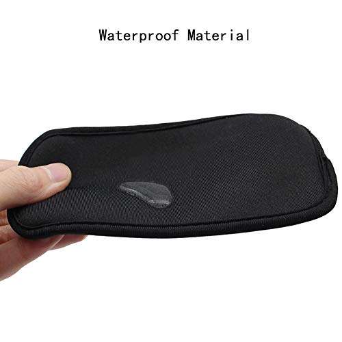 ZORSOME for Sony Xperia 1,Xperia 10 Plus Phone Bag, Universal Neoprene Shockproof Pouch Sleeve Case for Huawei Mate 20X, for Honor X30 Max,V30 Pro,for ZTE Axon 30 Black 6
