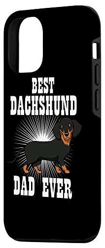 iPhone 12/12 Pro Dog Owner Saying Dachshund Weenie Dad Case 2