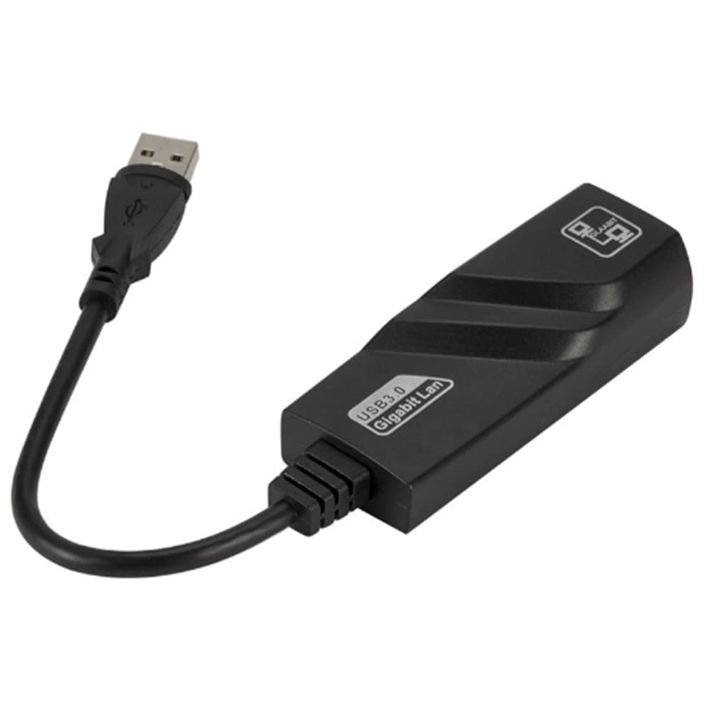 Beuiouer USB 3.0 to Gigabit LAN Card USB Ethernet Adapter 1000 Mbps Network Card for Android Tv Laptop Desktop, Black, 500370744 6