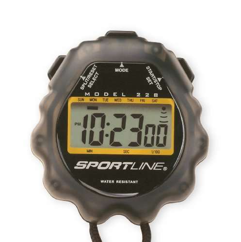Sportline Giant Water-resistant Sport Timer-Stopwatch With Extra Large Display For Easy Reading, Included 2-Year Warranty 2