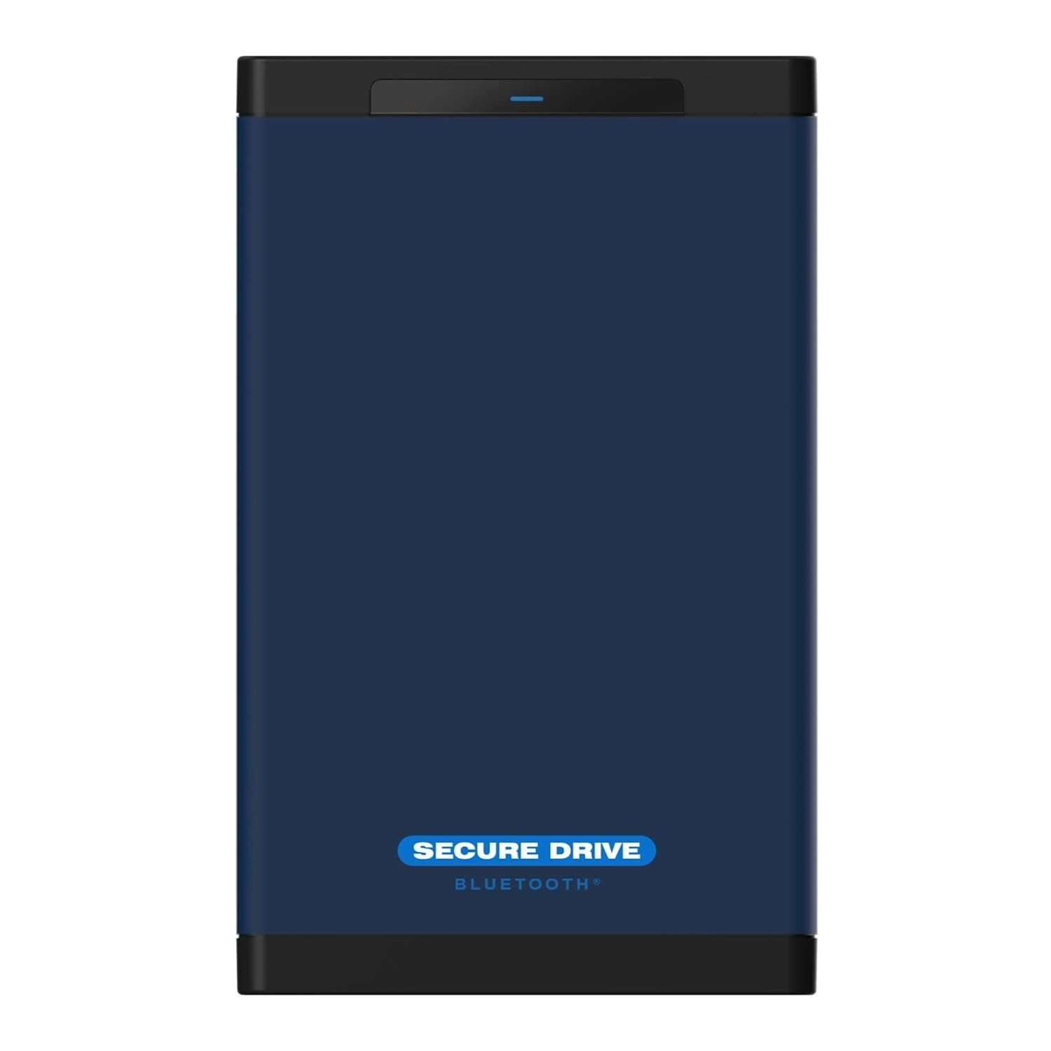 SecureData SecureDrive BT 4TB Hardware Encrypted USB 3.0 Ext Drive FIPS 140-2 Level 3 Unlock via Phone app TAA Compliant, CJIS, HIPAA, CMMC, GDPR Compliant, Works with Mac and Win Free AV 2