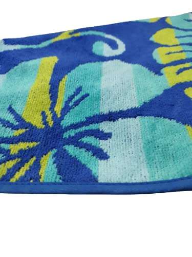 Aesthetic Hanging Towel | Designer Cotton Towel | Washbasin Napkin Hand Towel | Super Absorbent | Double Sided | Suitable for Washbasin & Kitchen Bothroom | Printed Towel Multicolor | Set of 6 2